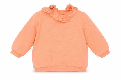 F&F Girls Pink   Pullover Jumper Size 0-3 Months