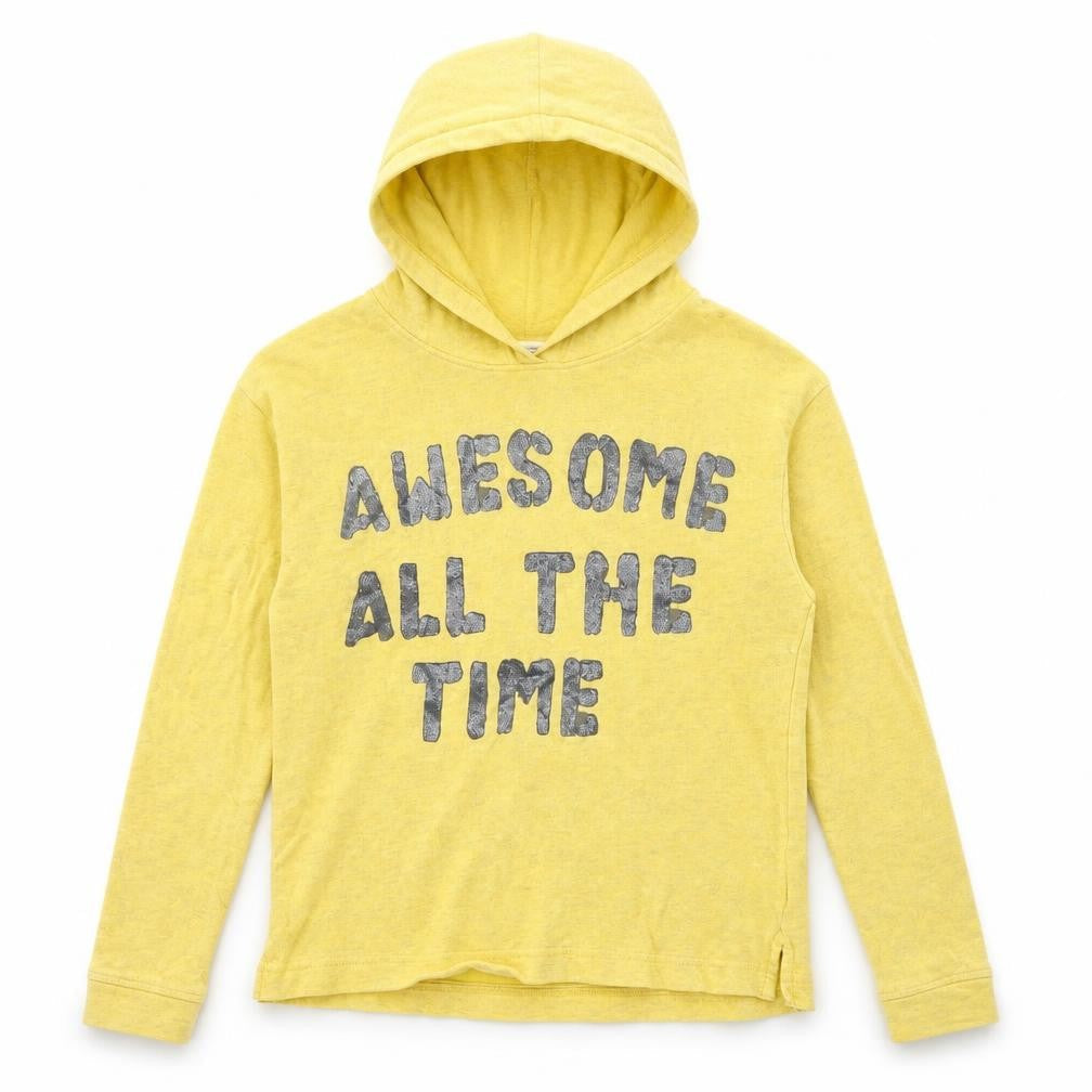 NEXT Girls Yellow   Pullover Hoodie Size 11 Years