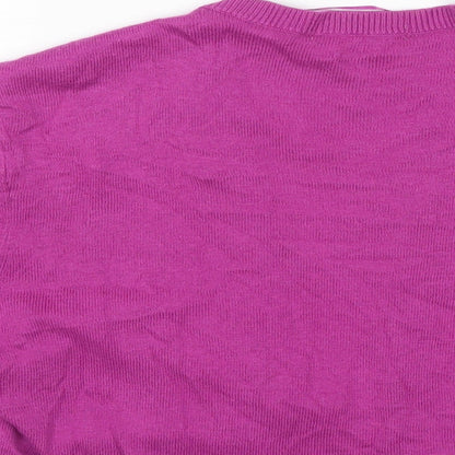 Tu Womens Purple   Cardigan Jumper Size 12