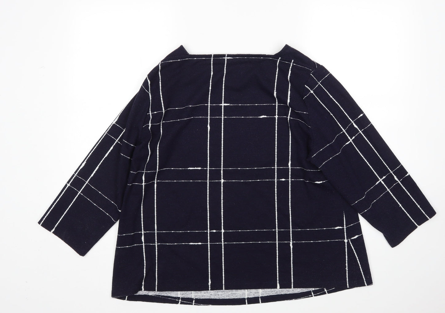Preworn Womens Multicoloured Check  Pullover Jumper Size 18
