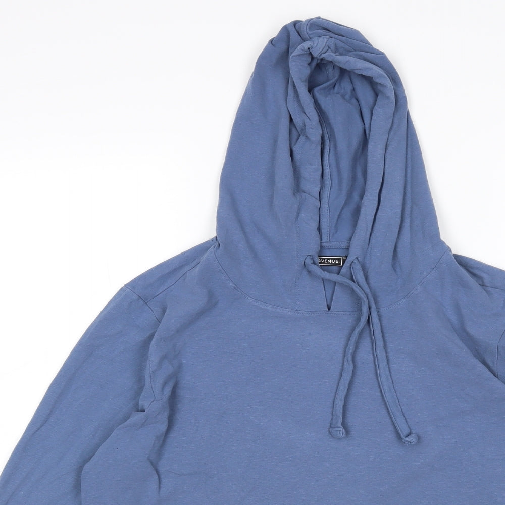 Avenue Womens Blue   Pullover Hoodie Size 12