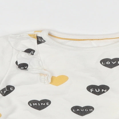 F&F Girls Multicoloured   Pullover Jumper Size 0-3 Months