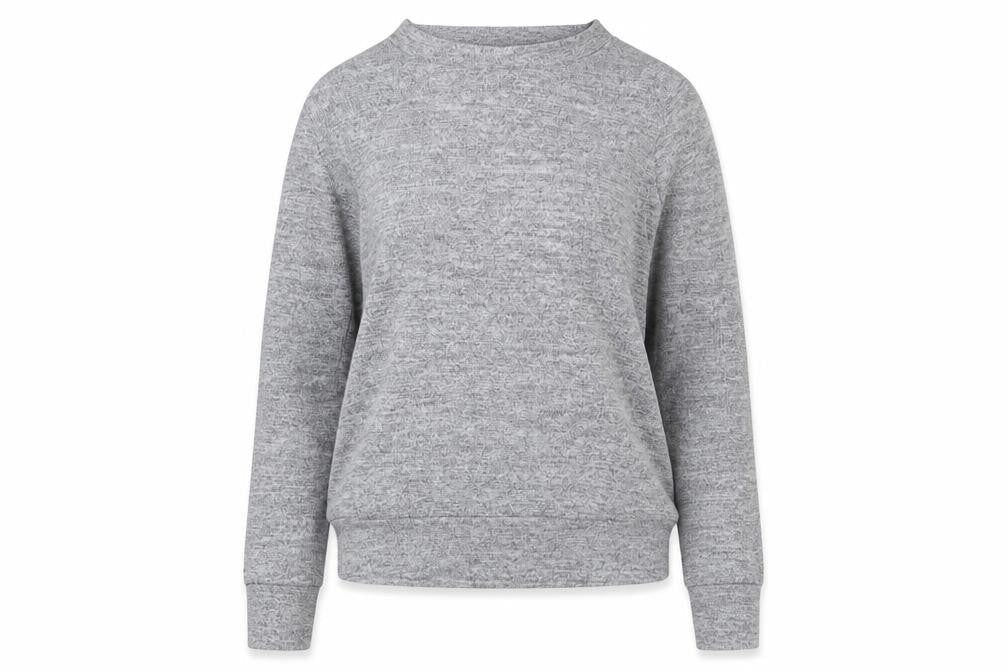 Silk Womens Grey   Pullover Jumper Size S