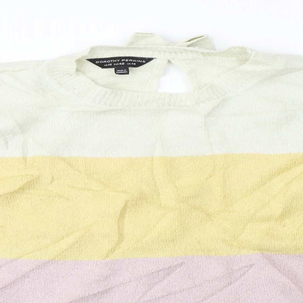 Dorothy Perkins Womens Multicoloured   Pullover Jumper Size 14