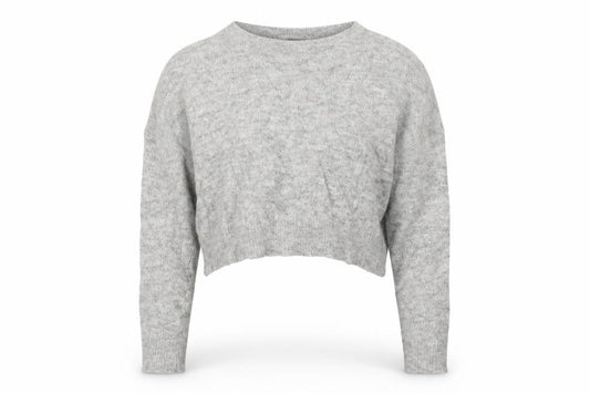LARA KNIT Womens Grey   Pullover Jumper Size M