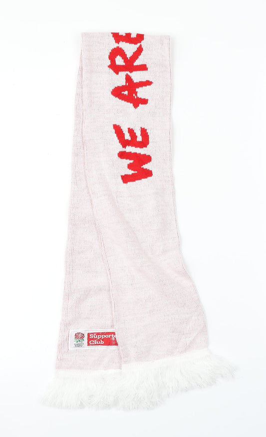 Preworn Unisex Pink   Scarf  One Size  - ENGLAND RUGBY