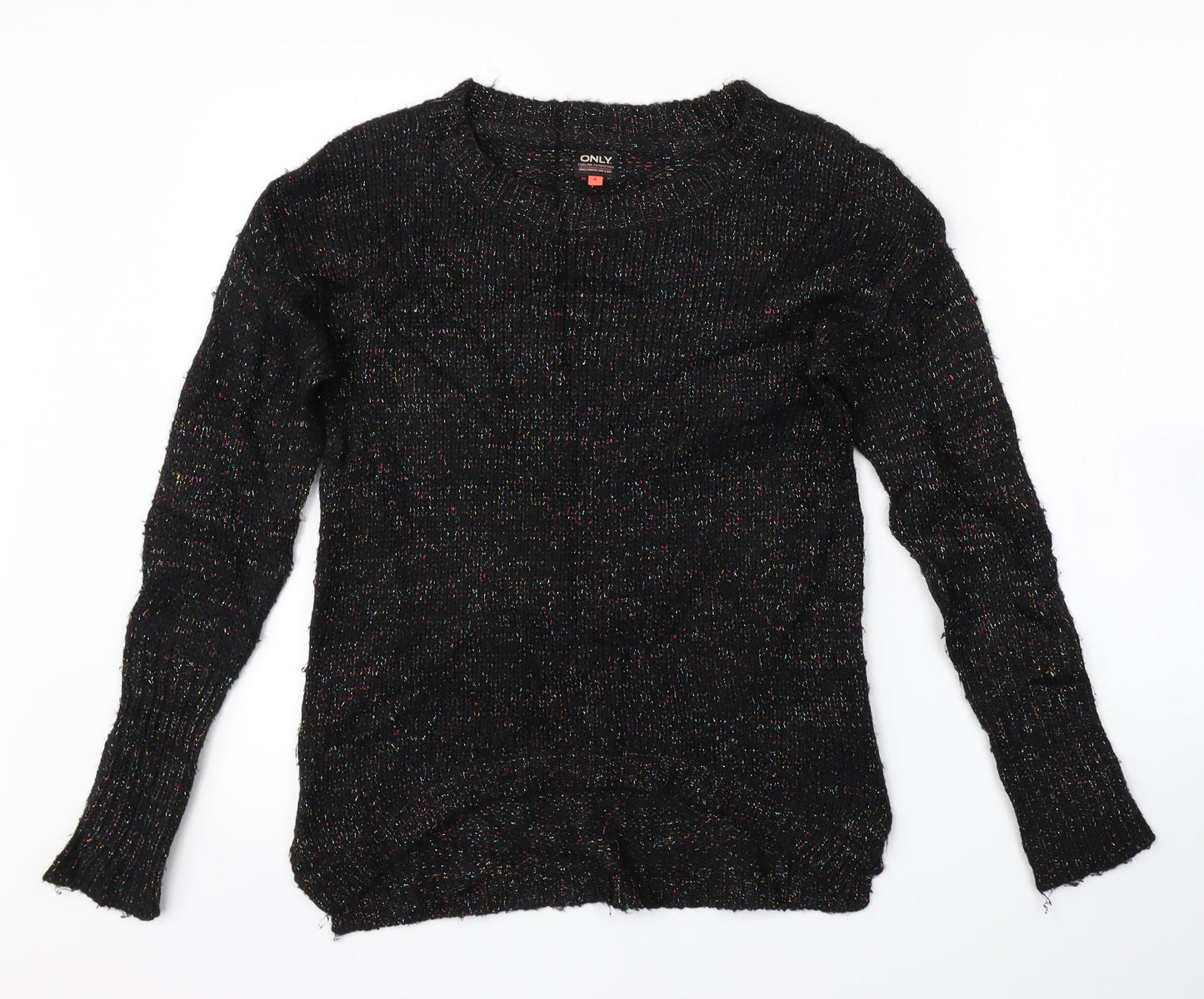 Only Womens Black   Pullover Jumper Size S