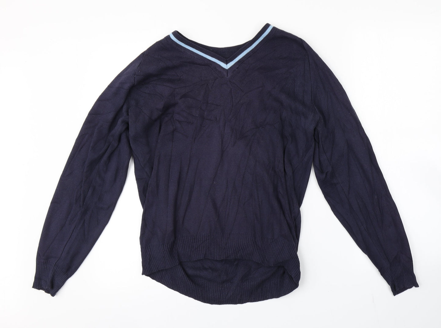MAGICFIT Mens Blue   Pullover Jumper