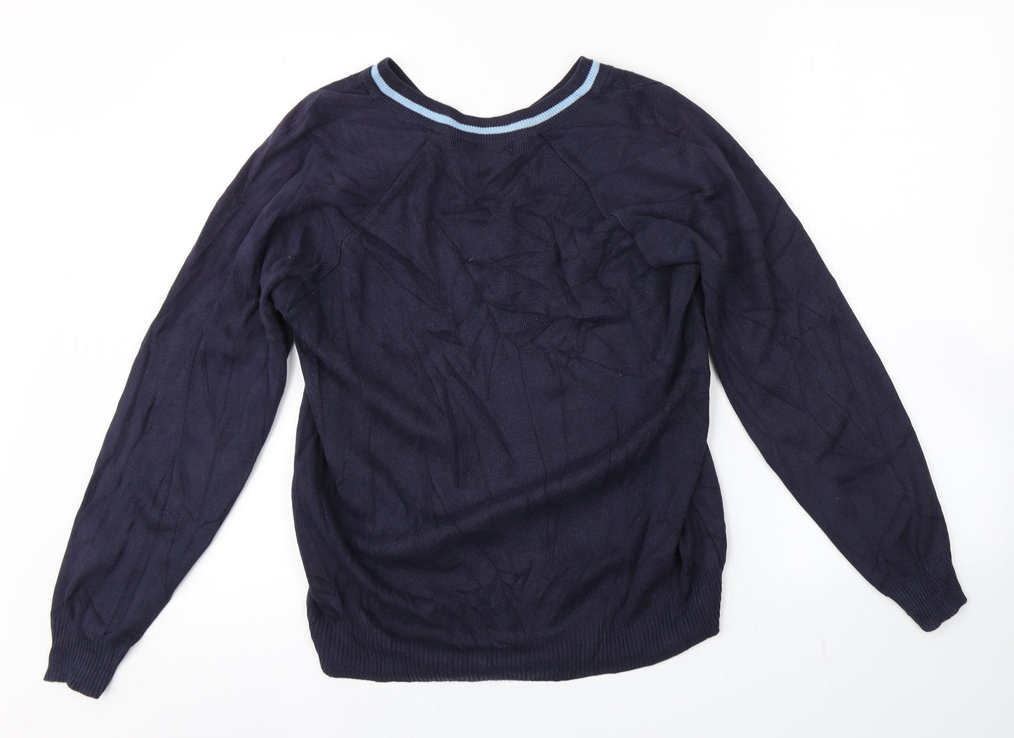 MAGICFIT Mens Blue   Pullover Jumper