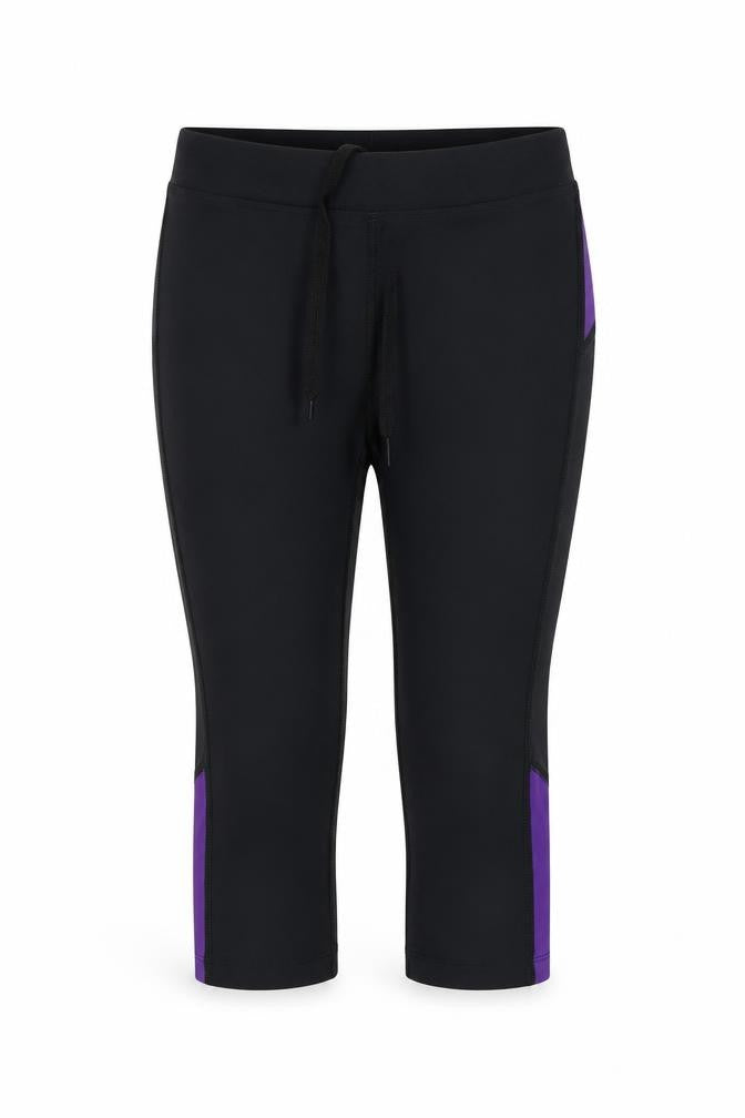 Preworn Womens Black   Compression Leggings Size 12 L17 in