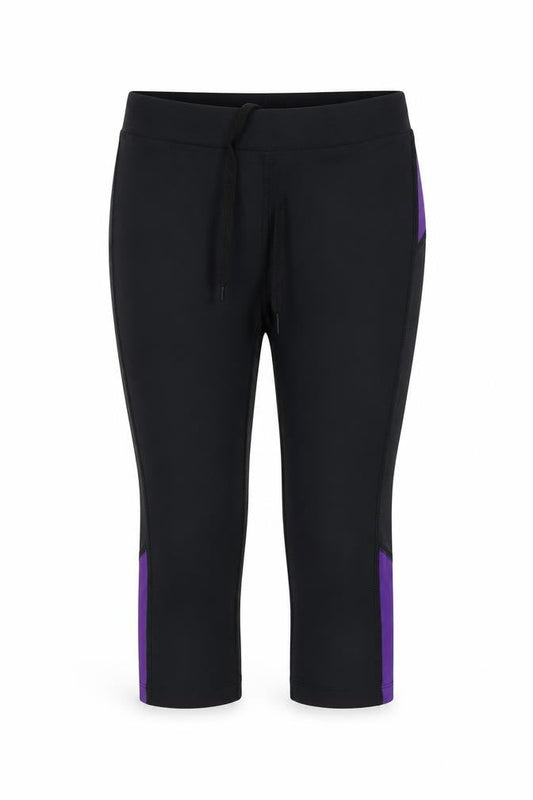 Preworn Womens Black   Compression Leggings Size 12 L17 in