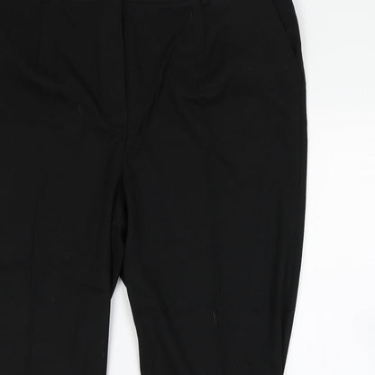 Preloved Daxon Womens Black   Trousers  Size 28 L26 in - Detail