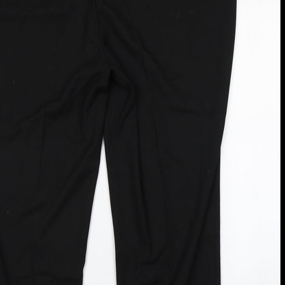 Preloved Daxon Womens Black   Trousers  Size 28 L26 in - Label