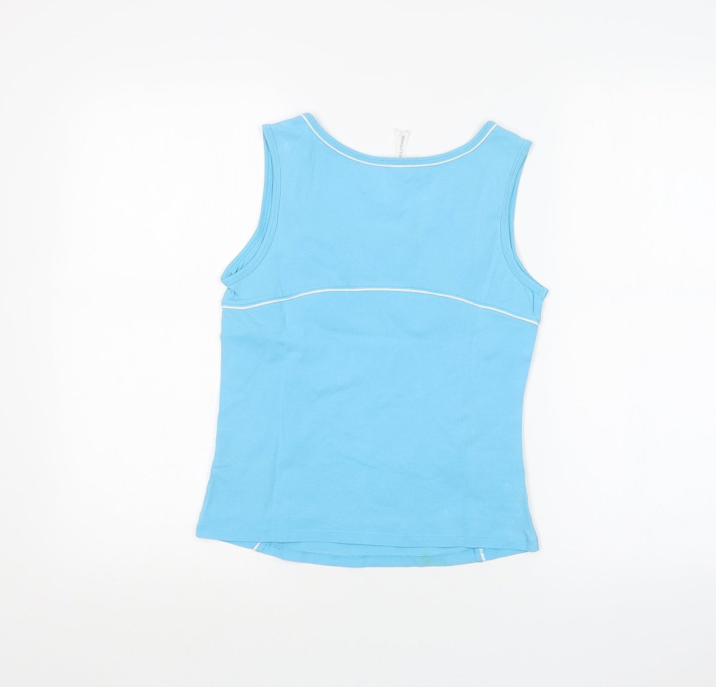 Marks and Spencer Womens Blue   Basic Tank Size 12