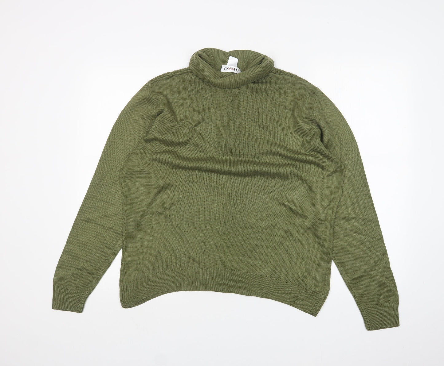 Vilona Womens Green   Basic Polo Size 14