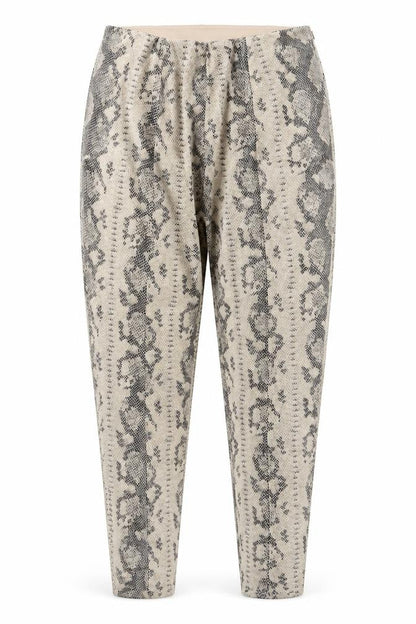Primark Womens Multicoloured Animal Print  Jegging Trousers Size 14 L27 in
