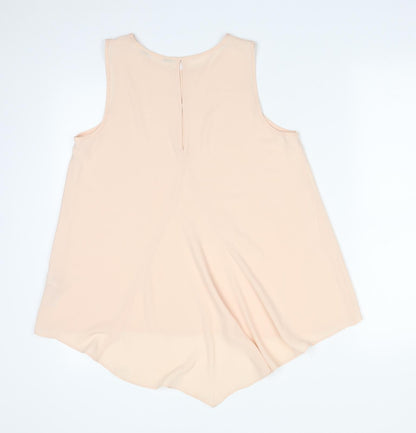 Dorothy Perkins Womens Pink   Basic T-Shirt Size 12