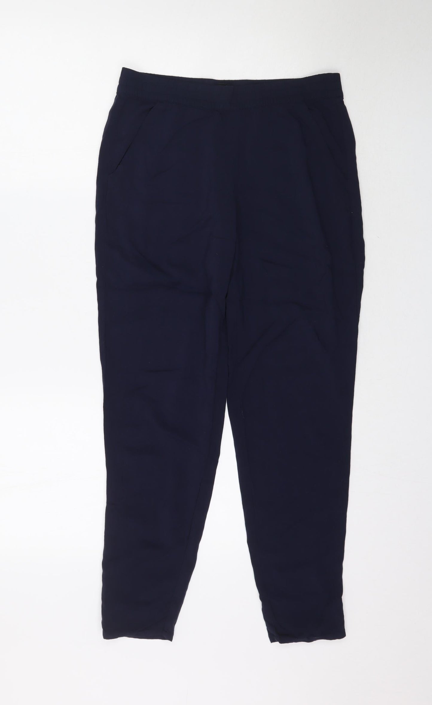 H&M Womens Blue   Trousers  Size 8 L27 in
