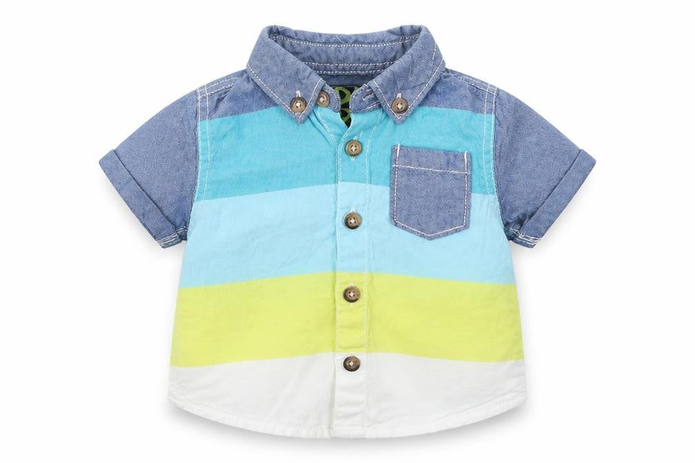 F&F Baby Multicoloured   Basic Button-Up Size 3-6 Months