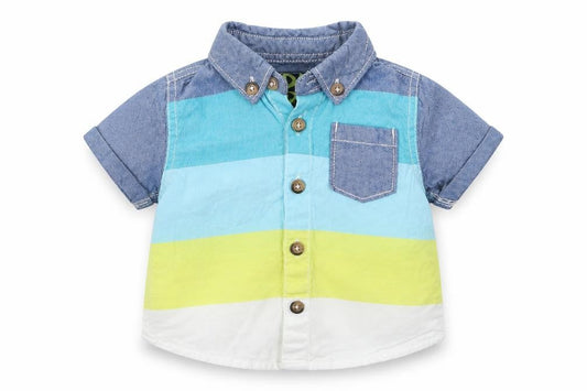 F&F Baby Multicoloured   Basic Button-Up Size 3-6 Months