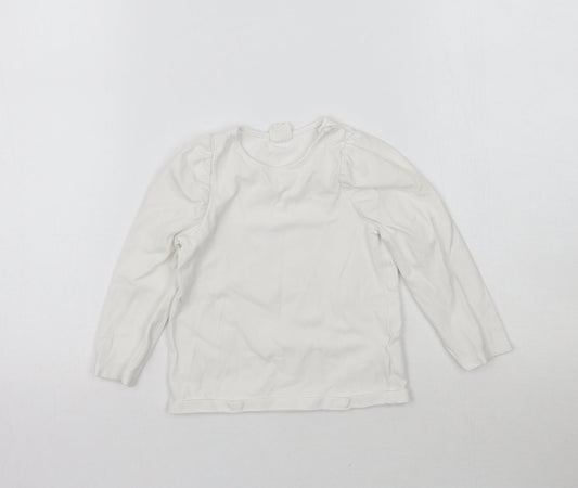 H&M Baby White   Basic T-Shirt Size 12-18 Months
