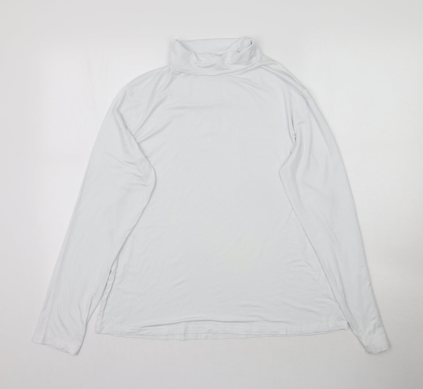 Herou Womens White   Basic T-Shirt Size 2XL