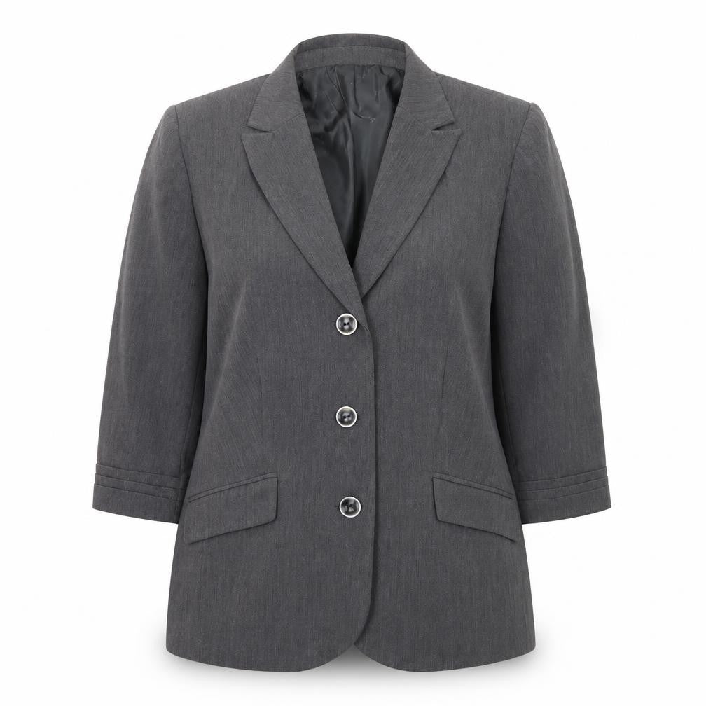 Wardrobe Womens Grey   Jacket Blazer Size 16