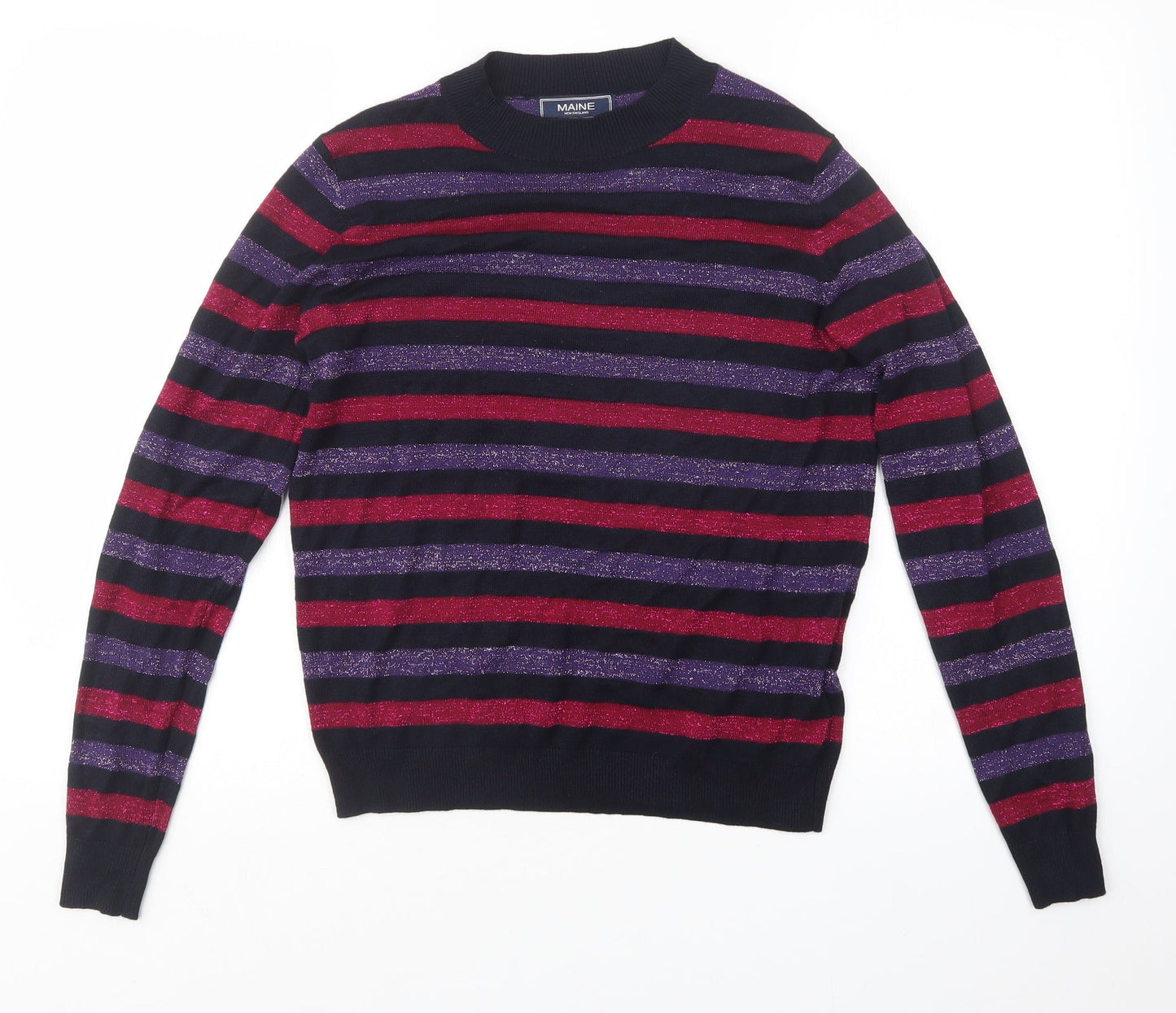 Maine Womens Blue   Pullover Jumper Size 12