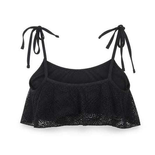 Primark Womens Black   Cropped T-Shirt Size 10