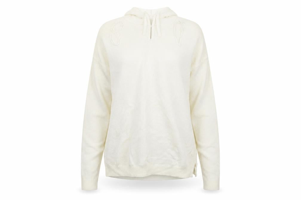 Peacocks Womens Ivory  Knit Pullover Jumper Size M