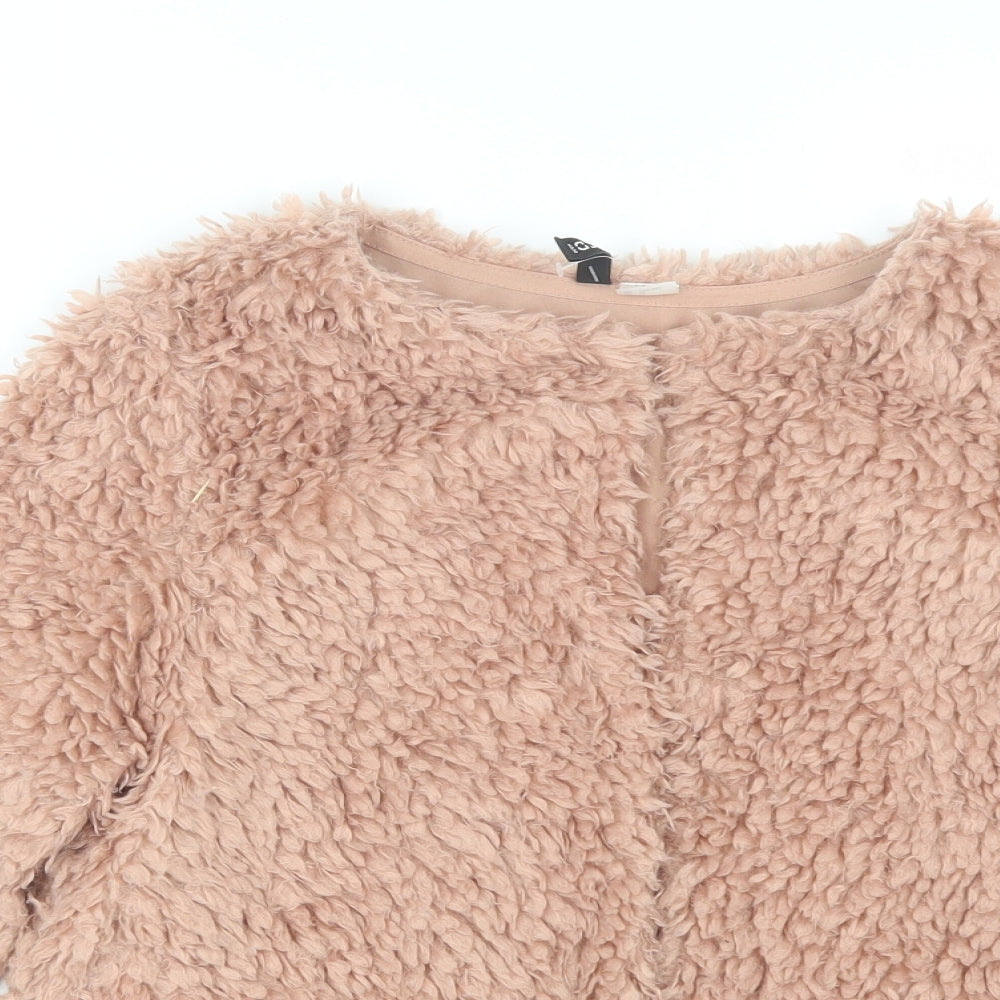 H&M Womens Pink   Cardigan Jumper Size M
