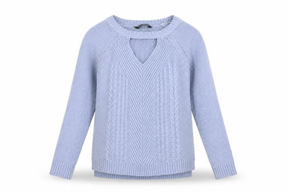 Select Womens Blue   Pullover Jumper Size 8
