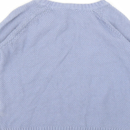 Select Womens Blue   Pullover Jumper Size 8