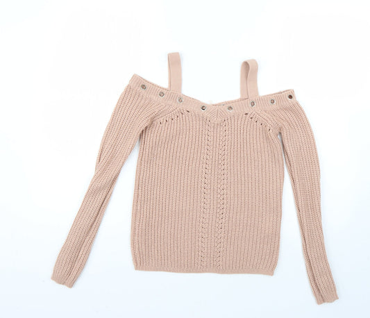 Select Womens Pink    Jumper Size 8