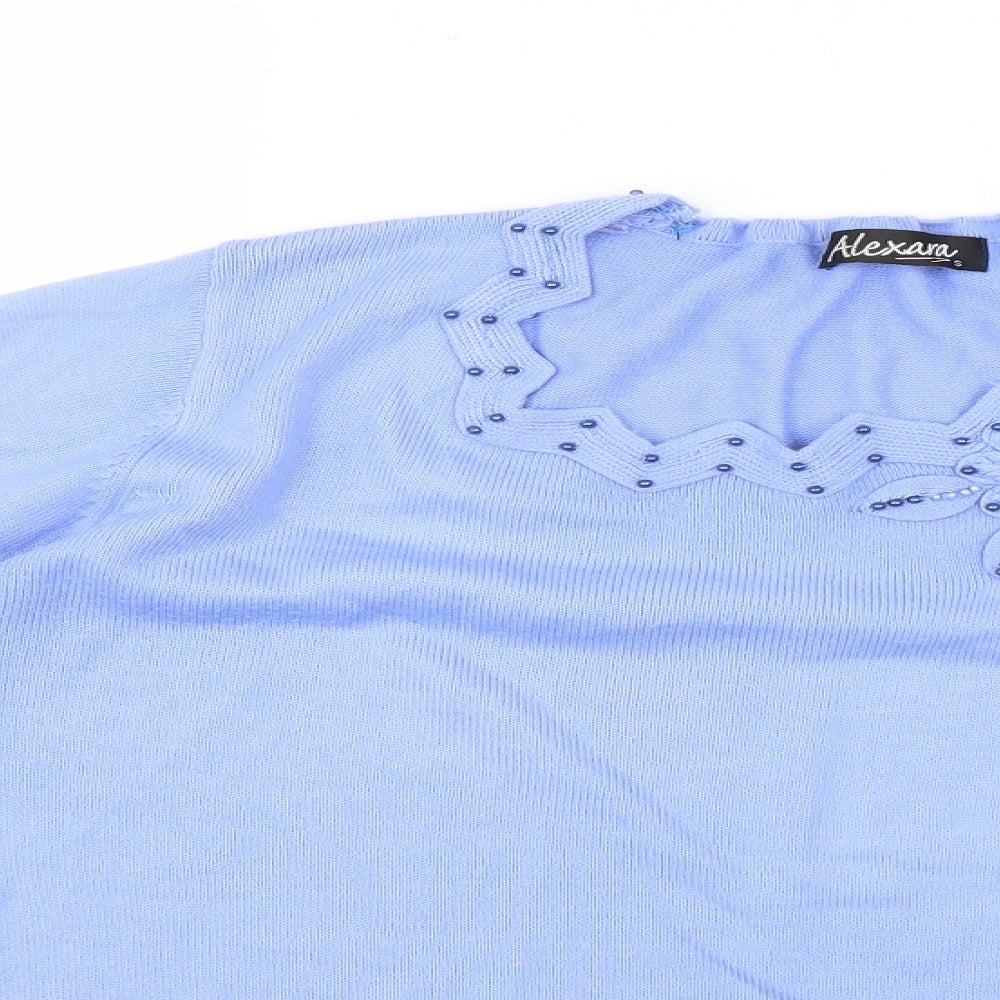 alexara Womens Blue    Jumper Size S