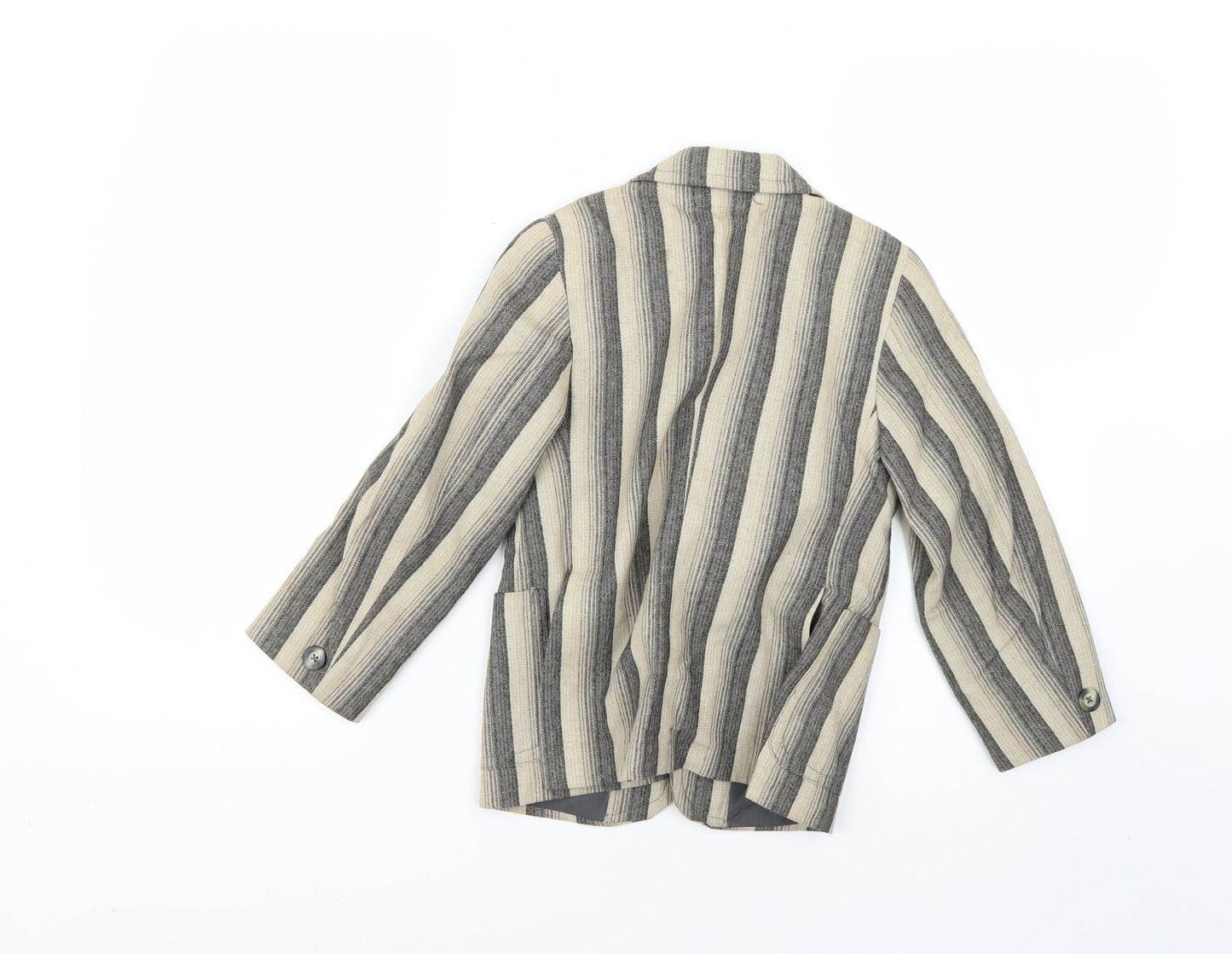 truetex Girls Multicoloured Striped  Jacket Blazer Size 2 Years