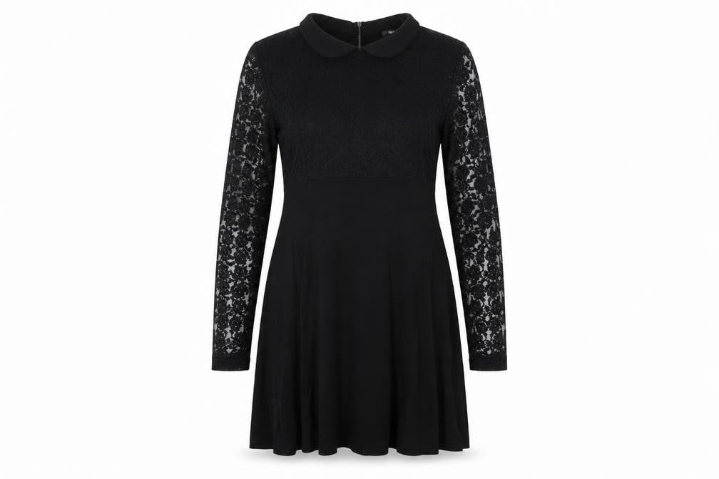 Papaya Womens Black   Fit & Flare  Size 12
