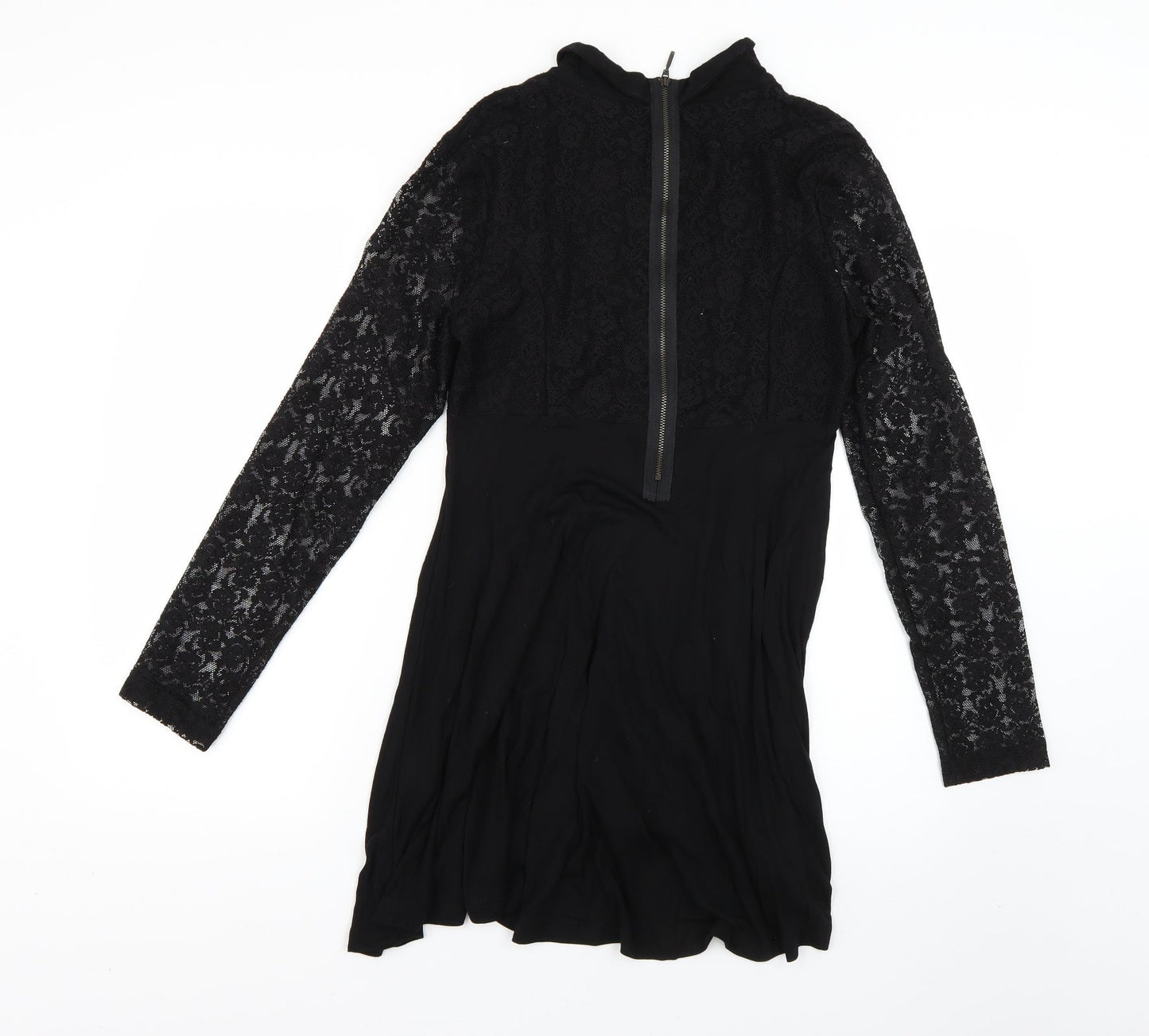 Papaya Womens Black   Fit & Flare  Size 12