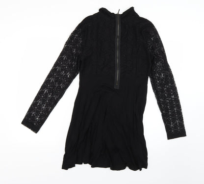 Papaya Womens Black   Fit & Flare  Size 12
