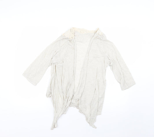 Per Una Womens Beige   Cardigan Jumper Size 18