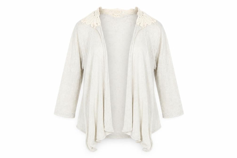 Per Una Womens Beige   Cardigan Jumper Size 18