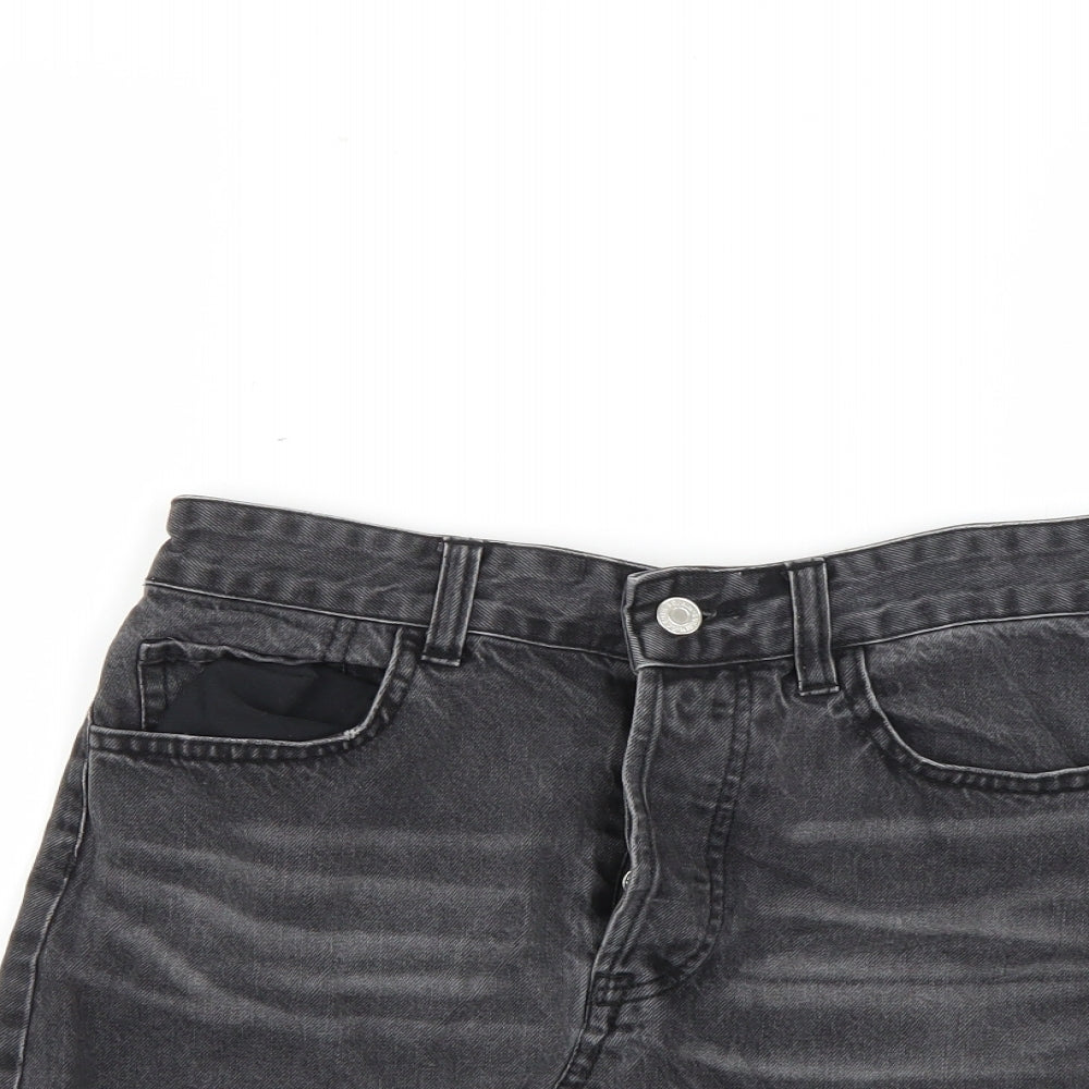 Denim Womens Grey   Mini Skirt Size 8