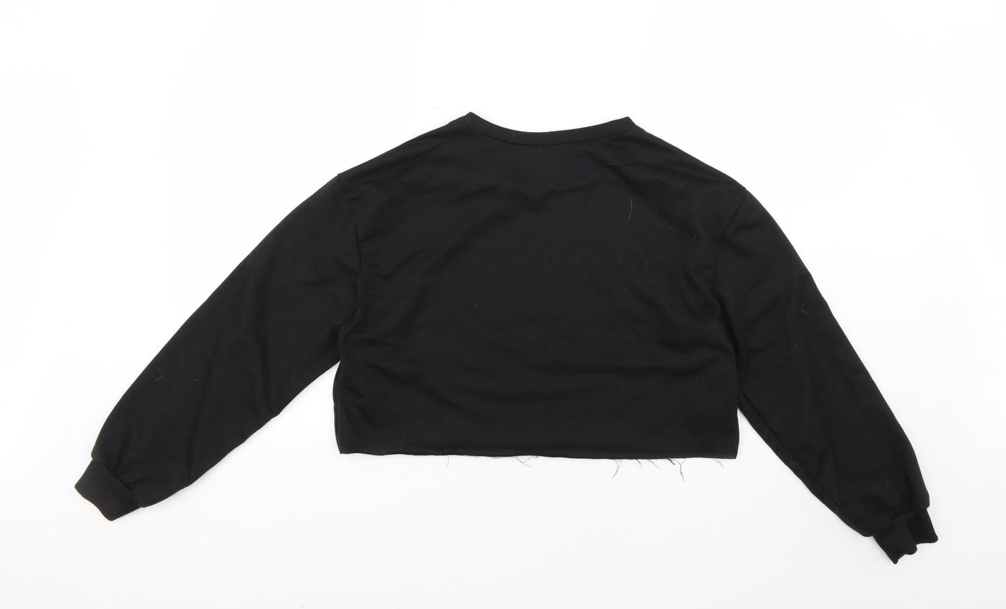 Preworn Womens Black   Pullover Jumper Size S