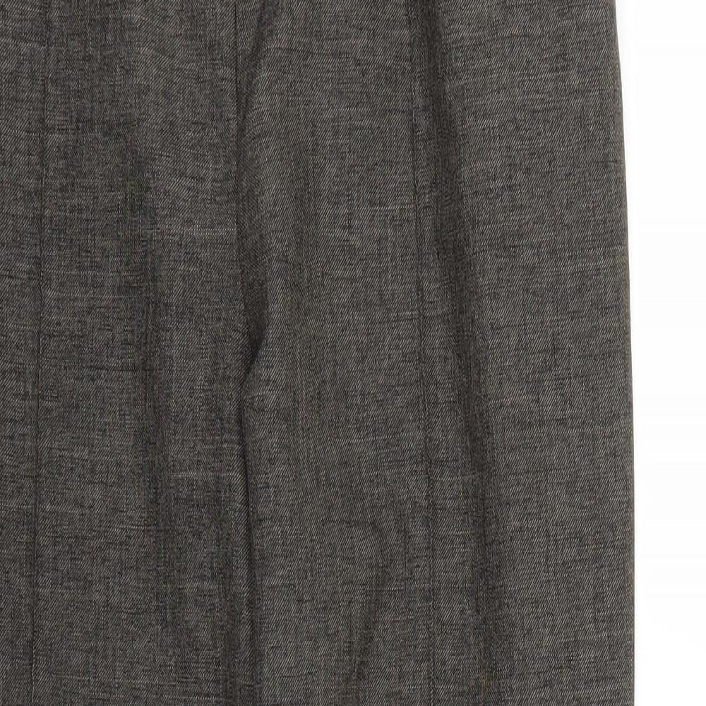 Marks and Spencer Womens Brown   Trousers  Size 16 L26 in