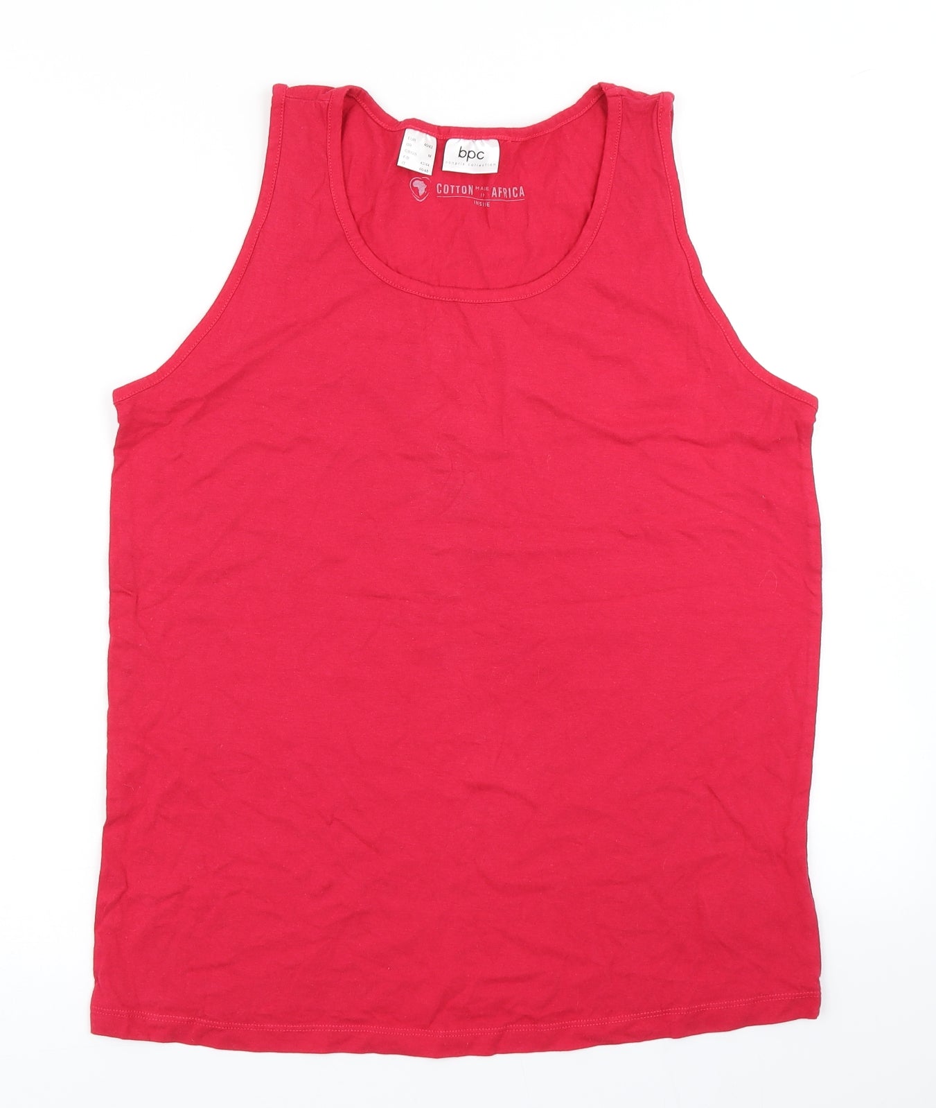 bpc Womens Pink   Basic Tank Size M