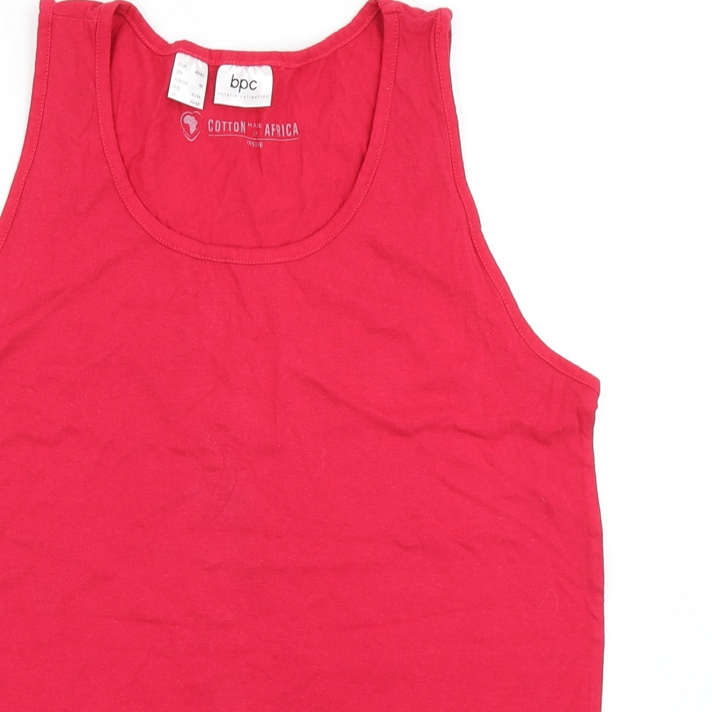 bpc Womens Pink   Basic Tank Size M