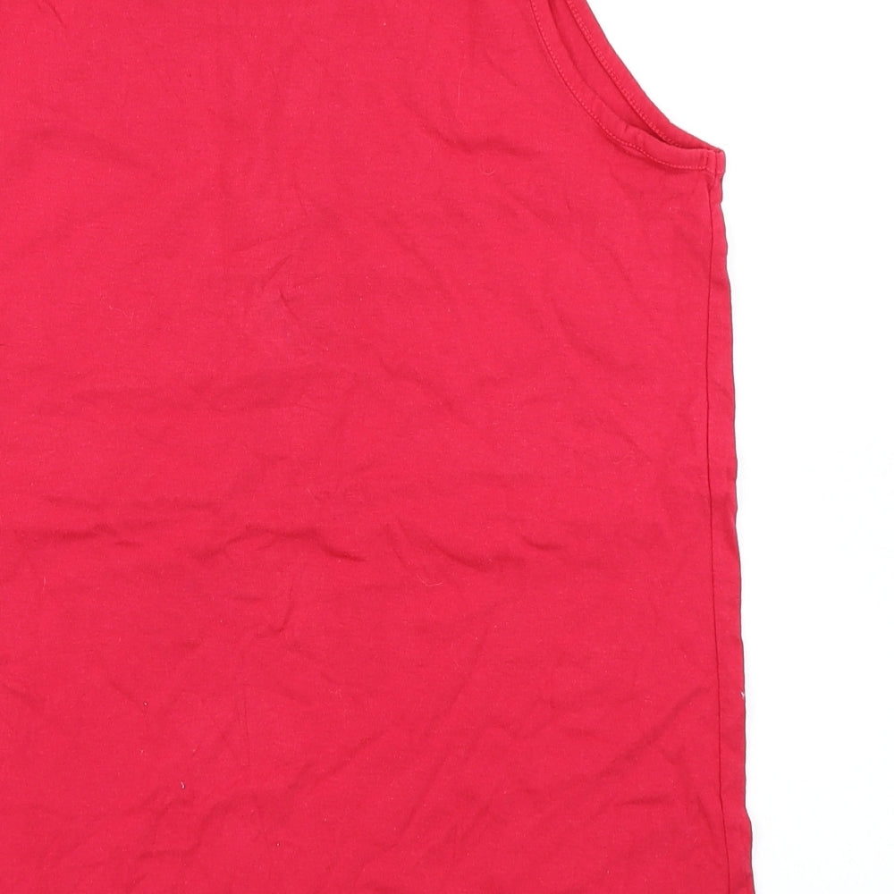 bpc Womens Pink   Basic Tank Size M