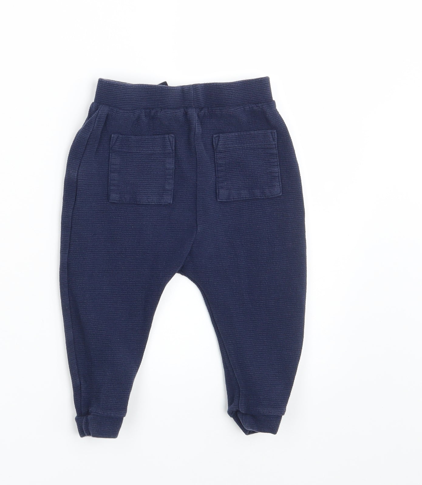 George Baby Blue   Jogger Leggings Size 12-18 Months  - Waist 18in; Inside  leg 11in