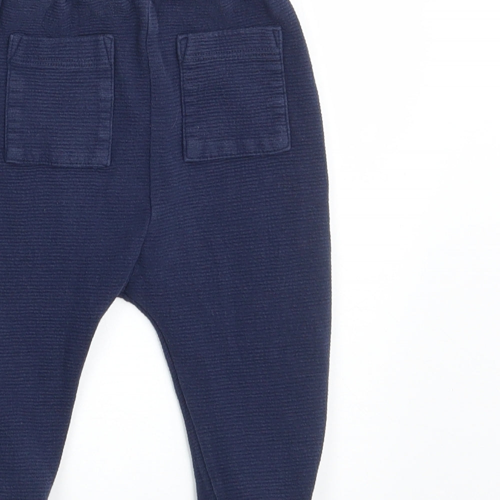 George Baby Blue   Jogger Leggings Size 12-18 Months  - Waist 18in; Inside  leg 11in