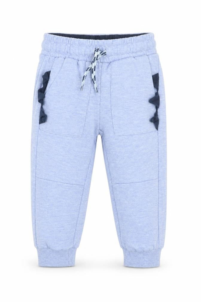 So Cute Baby Blue   Jogger Leggings Size 12-18 Months  - Waist 18in; Inside  leg 10in
